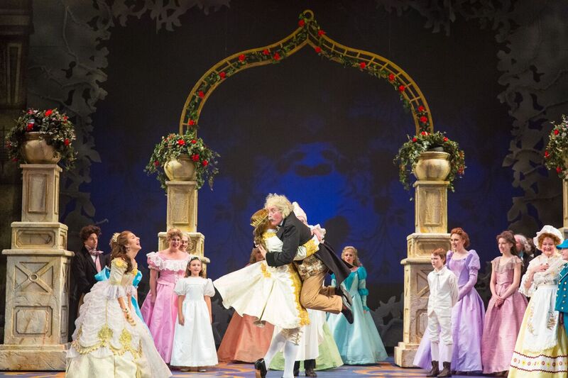 Beauty and the Beast production featuring Michael Iannucci